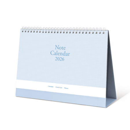 2026년 탁상달력노트 캘린더 297x210 / 기본 양면 박 인쇄 #2