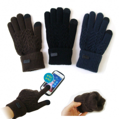 니트 스마트폰장갑 3가지 색상/개별OPP포장/안감기모