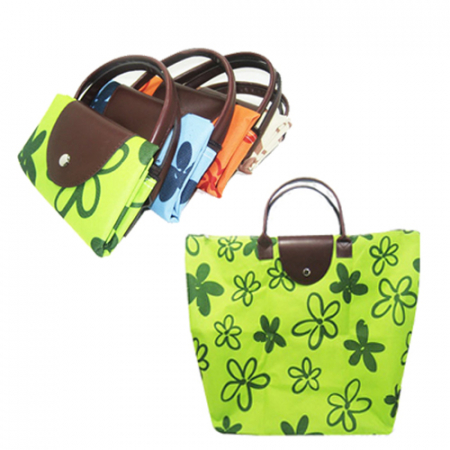 폴딩장바구니 개별OPP포장/인쇄가능/4가지색상 #2