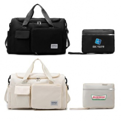 투포켓 접이식 폴딩 보스턴백 H152