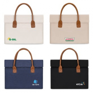 가죽그립 핸드백 고급 노트북가방 H016