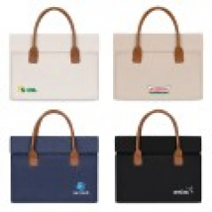 가죽그립 핸드백 고급 노트북가방 H016