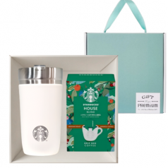 스타벅스 SS 스탠리 크림 아이슬란드 텀블러 473ml + 스타벅스 드립백 5p