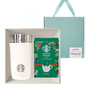 스타벅스 SS 스탠리 크림 아이슬란드 텀블러 473ml + 스타벅스 드립백 5p