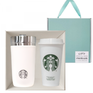 스타벅스 SS 스탠리 크림 아이슬란드 텀블러 473ml + 스타벅스 리유저블 473ml 핫컵