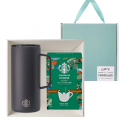 스타벅스 SS 다크그레이 탱크 텀블러 503ml + 스타벅스 드립백 5p