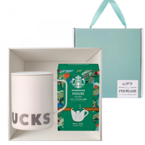 스타벅스 SS 시그니처 데비 텀블러 473ml + 스타벅스 드립백 5p