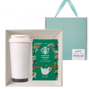 스타벅스 SS 시그니처 엘마 텀블러 473ml + 스타벅스 드립백 5p