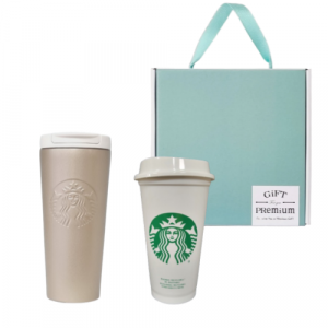 스타벅스 SS 뉴트럴 밸류 텀블러 473ml + 스타벅스 리유저블 핫컵 473ml
