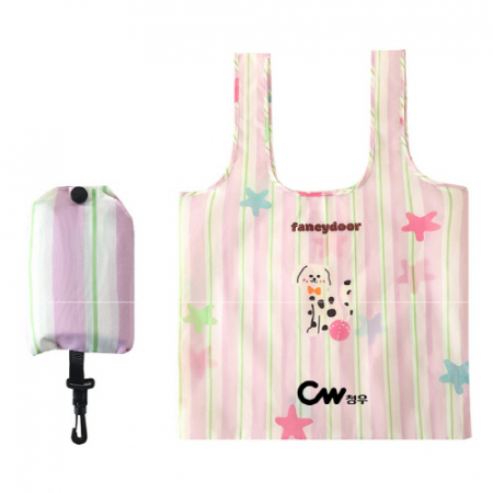 러블리 대용량 장바구니 (접이식 고리형) #3