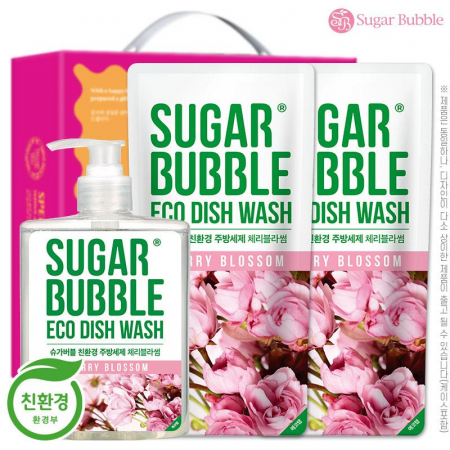 슈가버블 주방세제470펌프 주방세제280리필2P 3종 // 친환경 #2