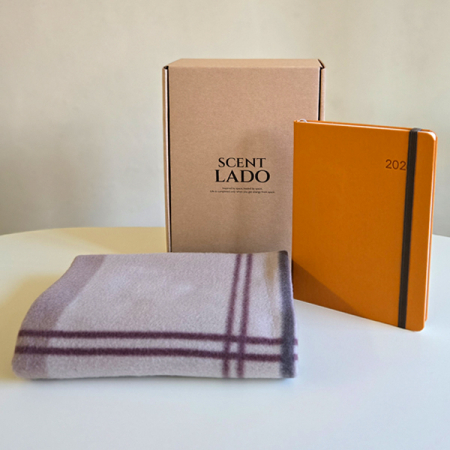 센트라도 패턴 담요+데이지 다이어리 세트 #5