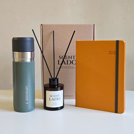 센트라도 디퓨저 150ml+스탠리 고진공 슬림보틀 텀블러+데이지 다이어리 세트 #3