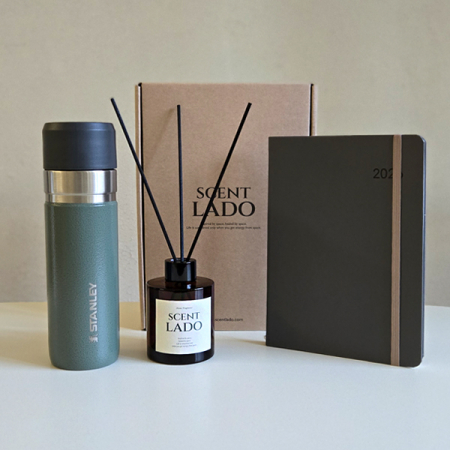 센트라도 디퓨저 150ml+스탠리 고진공 슬림보틀 텀블러+데이지 다이어리 세트 #4