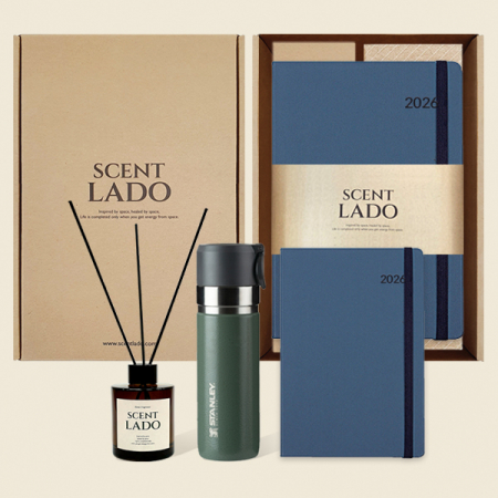 센트라도 디퓨저 150ml+스탠리 고진공 슬림보틀 텀블러+데이지 다이어리 세트 #6