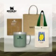 스탠리 캠프머그354ml텀블러(파우치+쇼핑백)