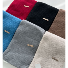 니트머플러 베이직니트머플러 부드러운머플러 겨울목도리 니트목도리