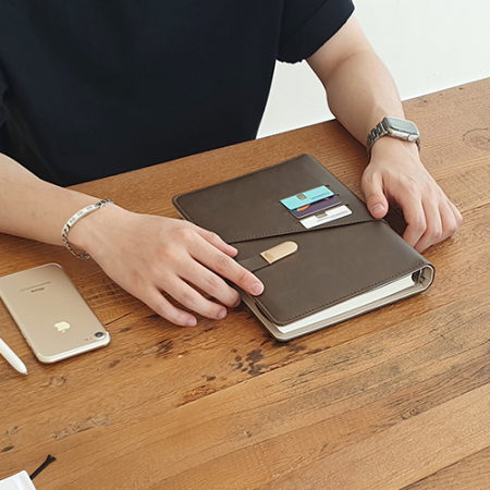 파워 6공 자석시스템 다이어리 25절 #4