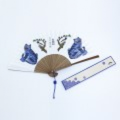 푸른호랑이 오죽선 대나무부채