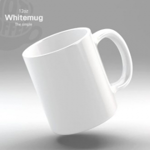 몽소화이트머그 12oz