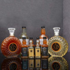 허니 위스키병 천연 벌꿀 선물세트