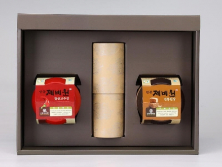 안동제비원선물세트 (전통된장(480g) + 찹쌀고추장(480g) +전통간장 (270ml)) 면세 #2