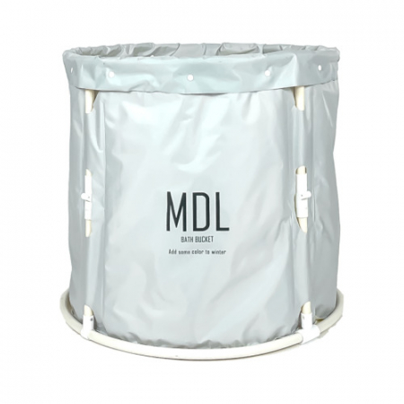 올지 원터치 접이식욕조 원형 반신 욕조 1인 성인 욕실 원룸 #4