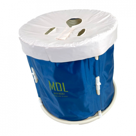 올지 원터치 접이식욕조 원형 반신 욕조 1인 성인 욕실 원룸 #5