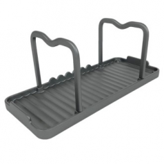 올지 조리도구 거치대 2단 냄비뚜껑 받침대 국자 집게