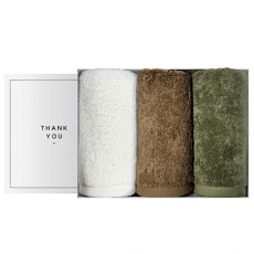 코튼랩 호텔수건 선물세트 40수 200g 3매