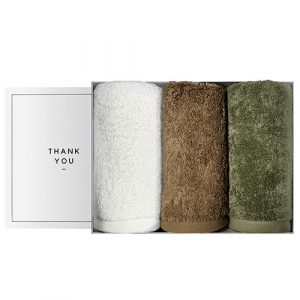 코튼랩 호텔수건 선물세트 40수 200g 3매