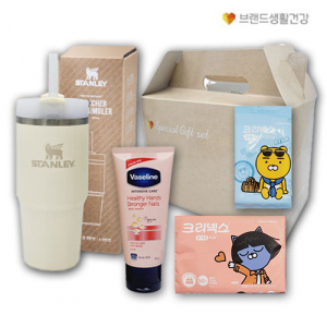 스탠리퀜처591+카카오 티슈+물티슈+핸드크림