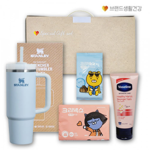 스탠리퀜처887+크리넥스티슈+물티슈+바세린핸드크림