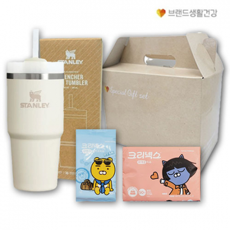 스탠리퀜처591ml텀블러+카카오프렌즈 티슈+수앤수 물티슈 #3