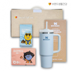 스탠리퀜처887텀블러+카카오프렌즈티슈+수앤수물티슈