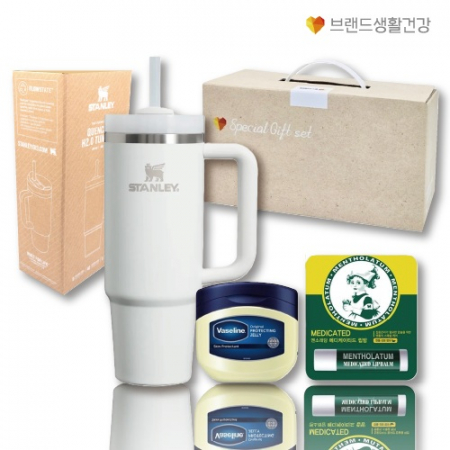 스탠리텀블러퀜처887ml+바세린+멘소래담 립밤 #4