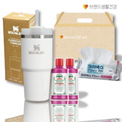 스탠리퀜처591ml+유시몰가글+크리넥스 안심물티슈