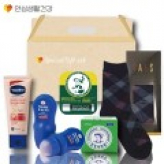 닥스양말+멘소래담롤온+핸드크림+안티푸라민+립밤