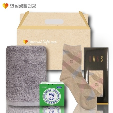 닥스양말+국산타올170g+안티푸라민파스연고 #5