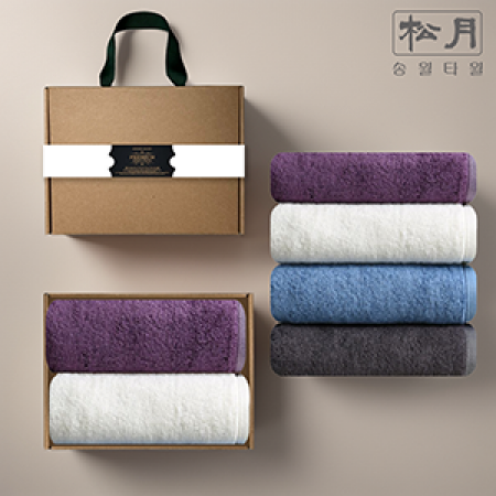 송월타월 뱀부얀180g 프리미엄 고급패키지2p #2