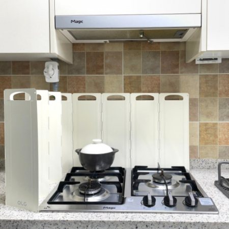 올지 가스렌지가림막 인덕션 가스레인지 10단 가림막 가드 기름튐방지 기름막이 #9