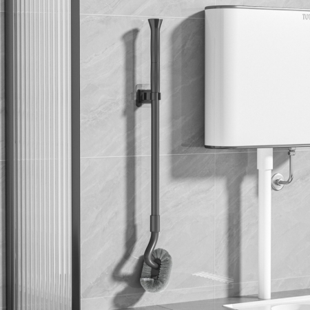 올지 롱 변기솔 화장실 실리콘 변기 솔 욕실 양변기 소변기 브러쉬 #10