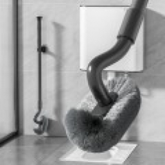 올지 롱 변기솔 화장실 실리콘 변기 솔 욕실 양변기 소변기 브러쉬