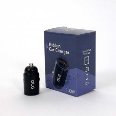 올지 히든 시거잭 100W 더블 멀티 충전 시가잭 2구 소켓 차량용 C타입 5핀