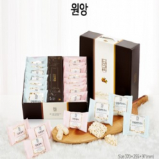 선물세트 원앙 한과3종