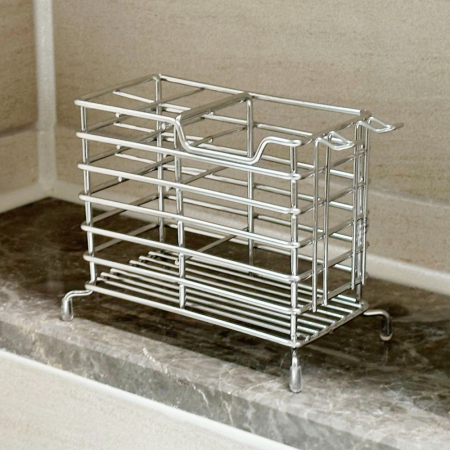 올지 스텐 칫솔꽂이 면도기 걸이 치약 칫솔 거치대 통 욕실 화장실 4인 가족 #5