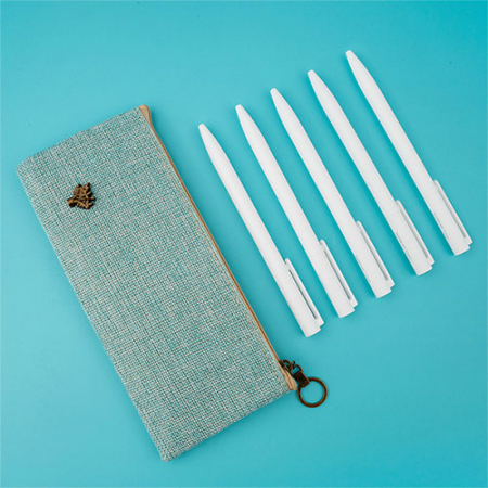 내츄럴 펜슬파우치 샤오미 내츄럴펜 5p세트 #3