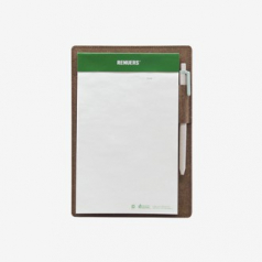 리사이클 레더 A5 메모홀더 메모지 볼펜 세트