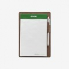 리사이클 레더 A5 메모홀더 메모지 볼펜 세트