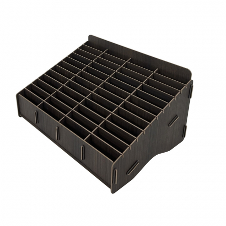 올지 우드 핸드폰보관함 휴대폰 보관함 48칸 수거함 정리 수납 학원 학교 회사 #8